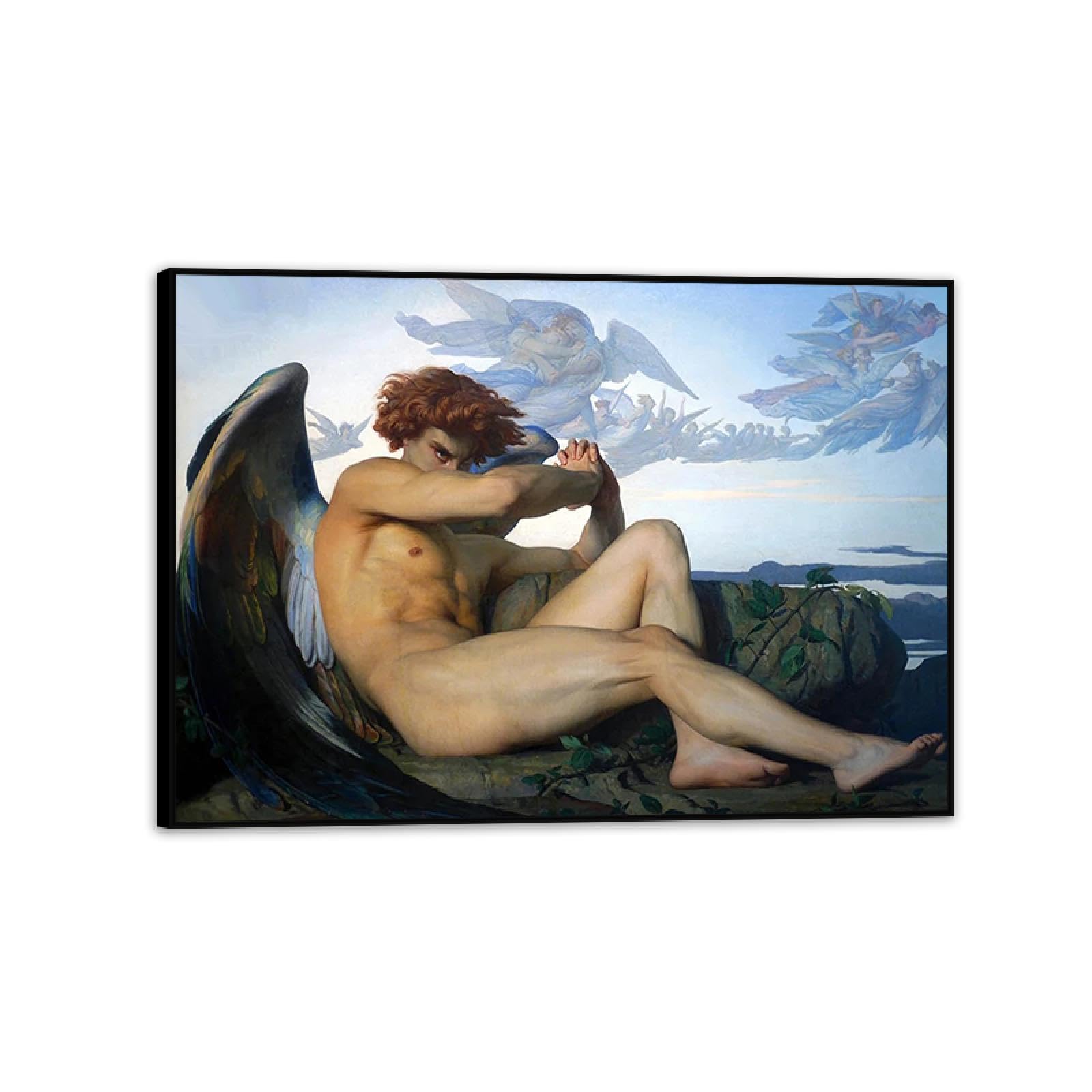 Amazon.com: Canvas Prints the Fallen Angel by Alexandre Cabanel